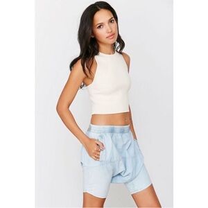 One Teaspoon Light Blue Women Shorts